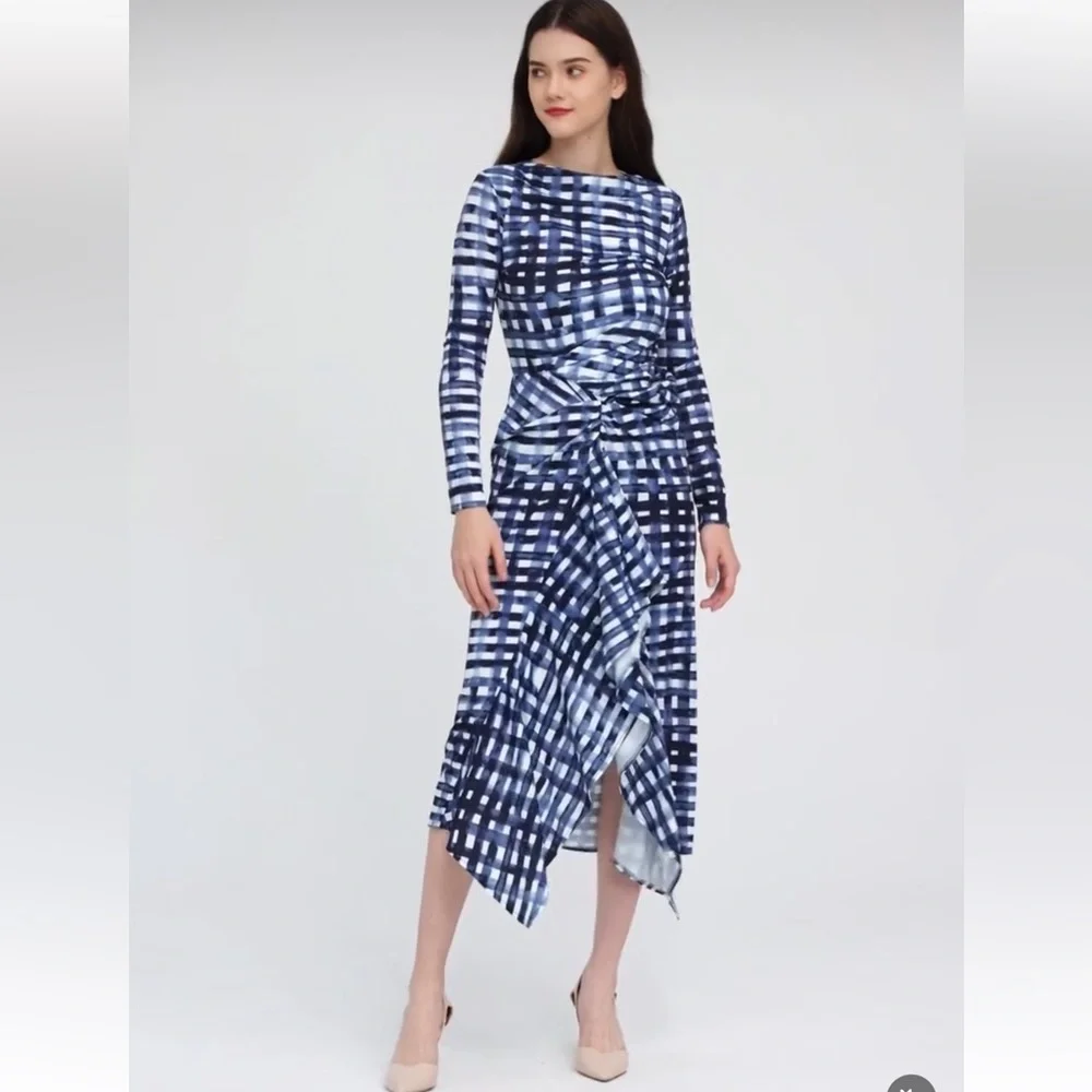 Mia Mod All Over Ruched Dress - Picture 4 of 4